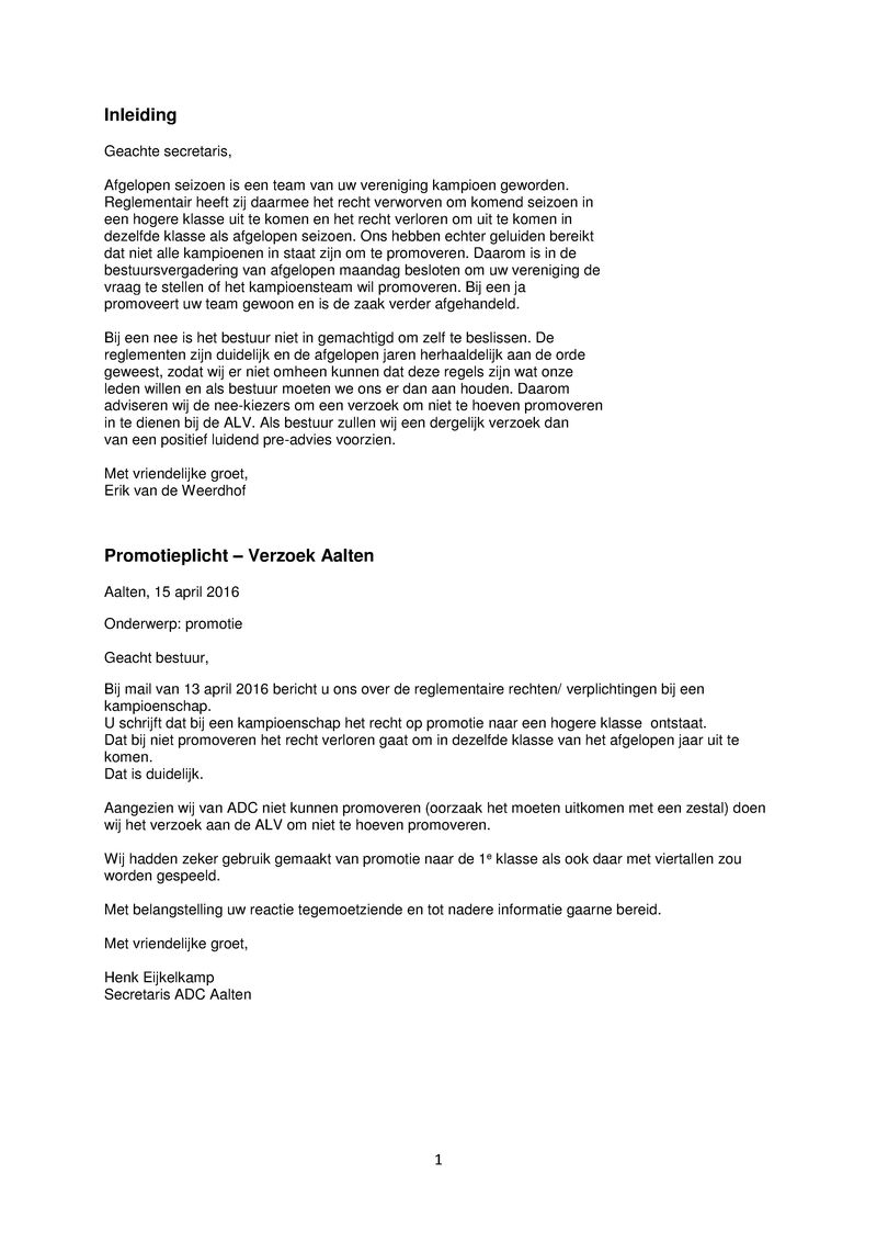 GDB Algemene Ledenvergadering 2016 - Bijlage 04 - Verzoek Lent en Aalten - Promotieplicht en preadvies bestuur.pdf (pagina 1)